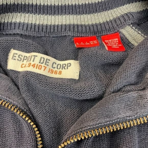 ESPRIT DE CoRP Cardigan Cardigan Mens Size Small - Picture 2 of 8